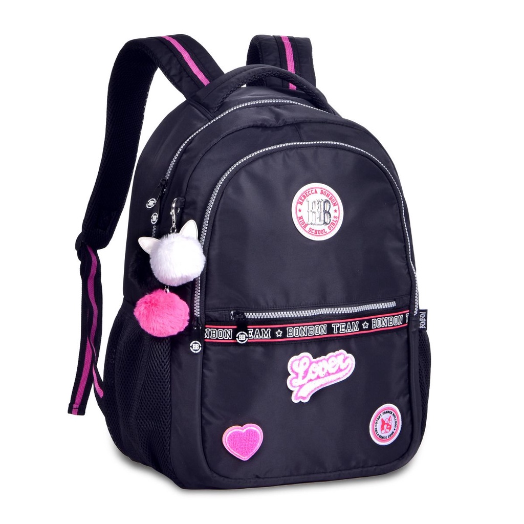 Mochila De Costas Rebecca Bonbon Escolar Juvenil Meninas