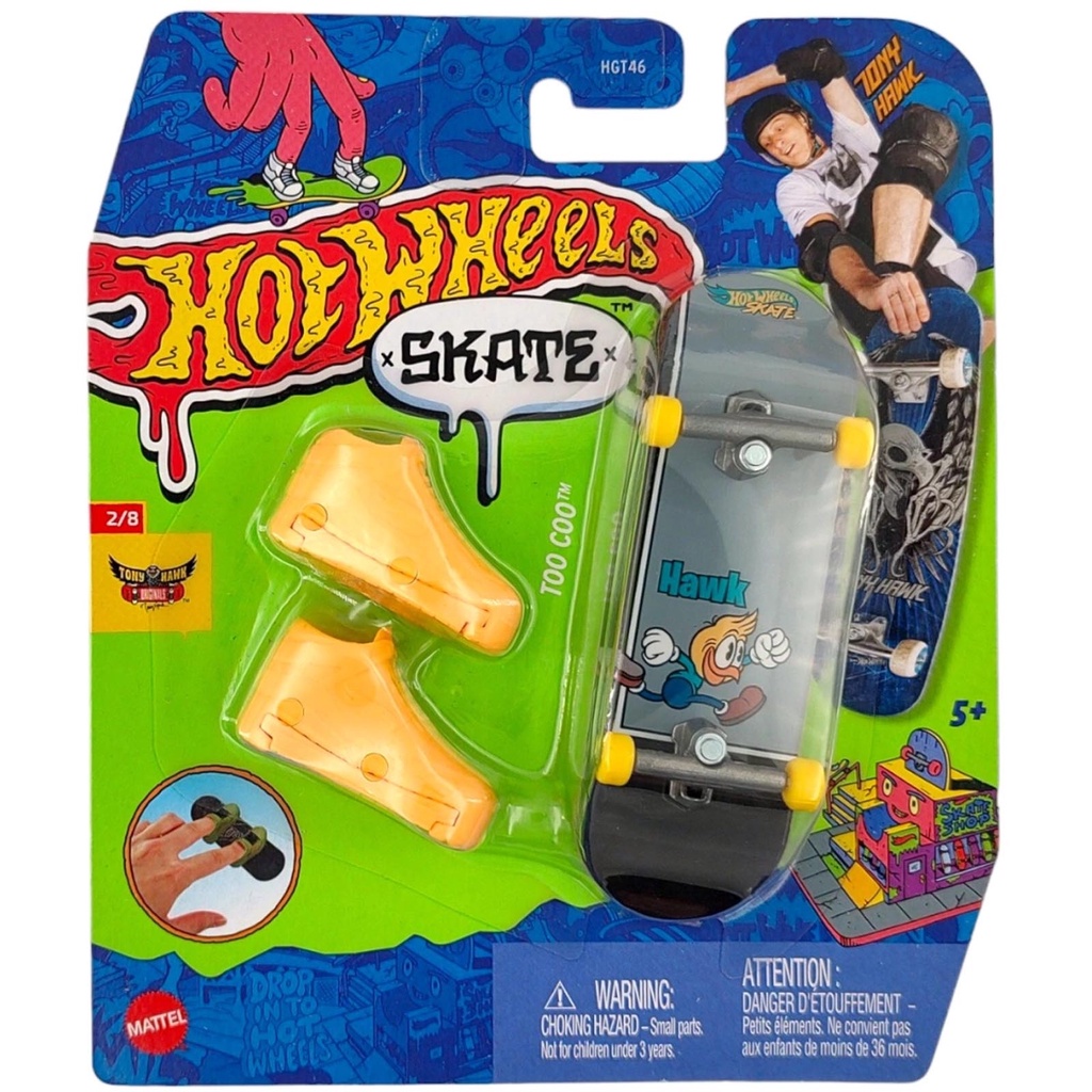 Skate De Dedo - Hot Wheels - Com Tênis - Sortido - HGT46 - Mattel - Real  Brinquedos