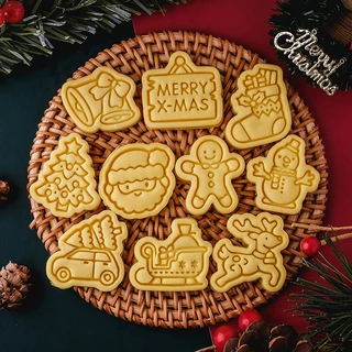 Molde De Corte De Biscoitos De Natal Desenho Animado Ferramenta De Cozinha
