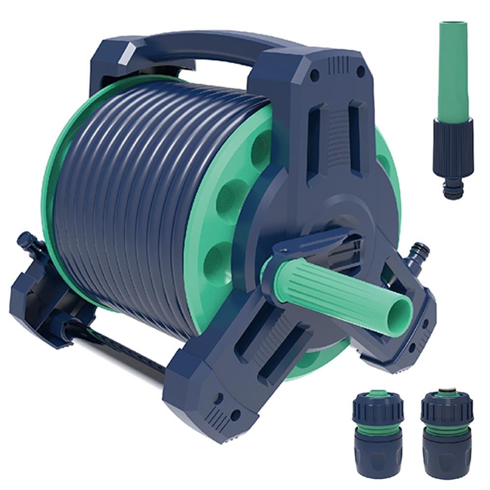 Kit Enrolador de Mangueira Fixo Completo Nova Forma