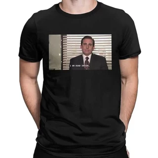 Camiseta Estampada Michael Scott Série The Office: I’m Dead Inside Unissex Camisa