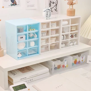 (Enviar imediatamente)Mini Gaveteiro Organizador 6 Gavetas Multiuso