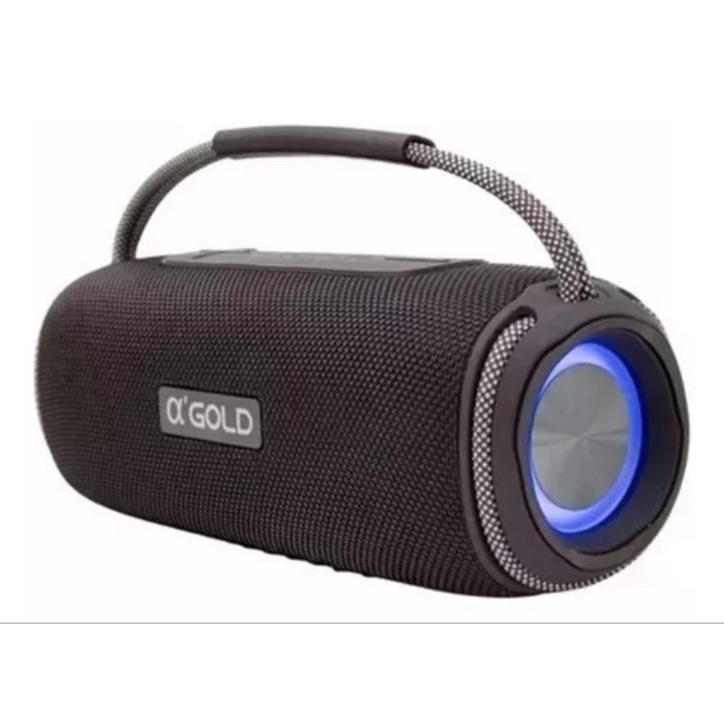 Caixa Som 60w Bluetooth A Prova D'água Original Gold