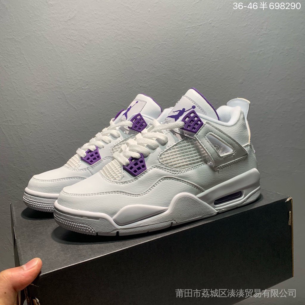 Venda quente Nike7255 Air Jordan 4 Rotro AJ4 masculino esporte feminino ...