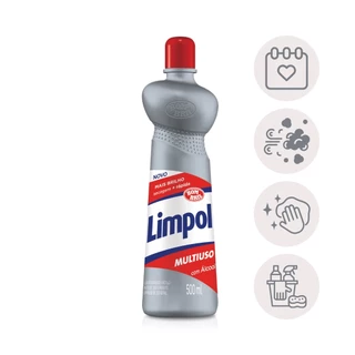 Limpador Multiuso Álcool Limpol 500Ml Seca Rápido Bombril