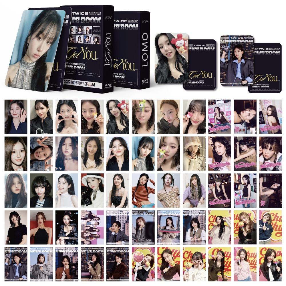 KPOP 55pcs/box TWICE Photocards I Yot You LOMO Cartão Postal Álbum
