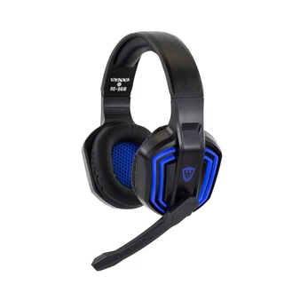 Fone de Ouvido Headset Gamer Sate Preto/Azul AE-361B em Oferta na Shopee
