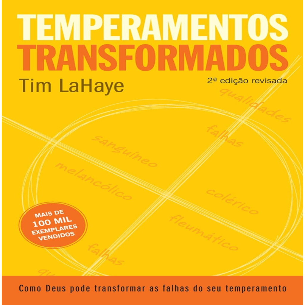 Temperamentos Transformados autor LaHaye, Tim | Shopee Brasil