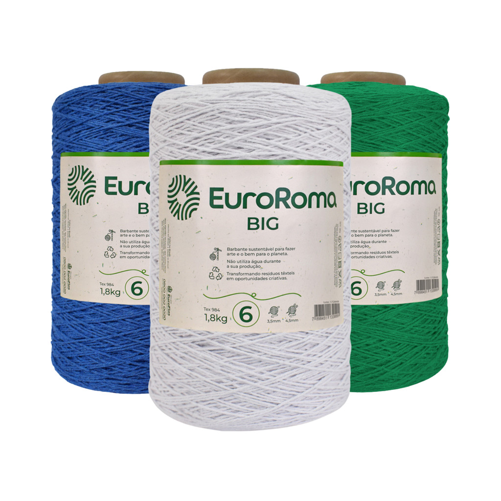 BARBANTE EUROROMA BIG N°6 1830m 1,8Kg - EUROROMA | Shopee Brasil