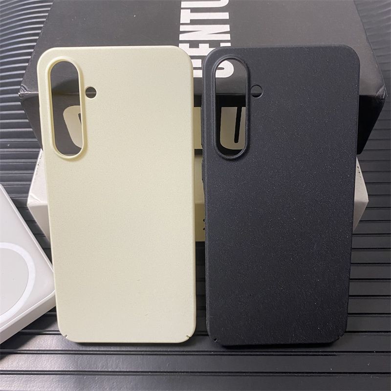 Capa Fosca De Arenito Ultrafino Para Samsung S25 S24 S23 Plus Protege Traseira Rígida