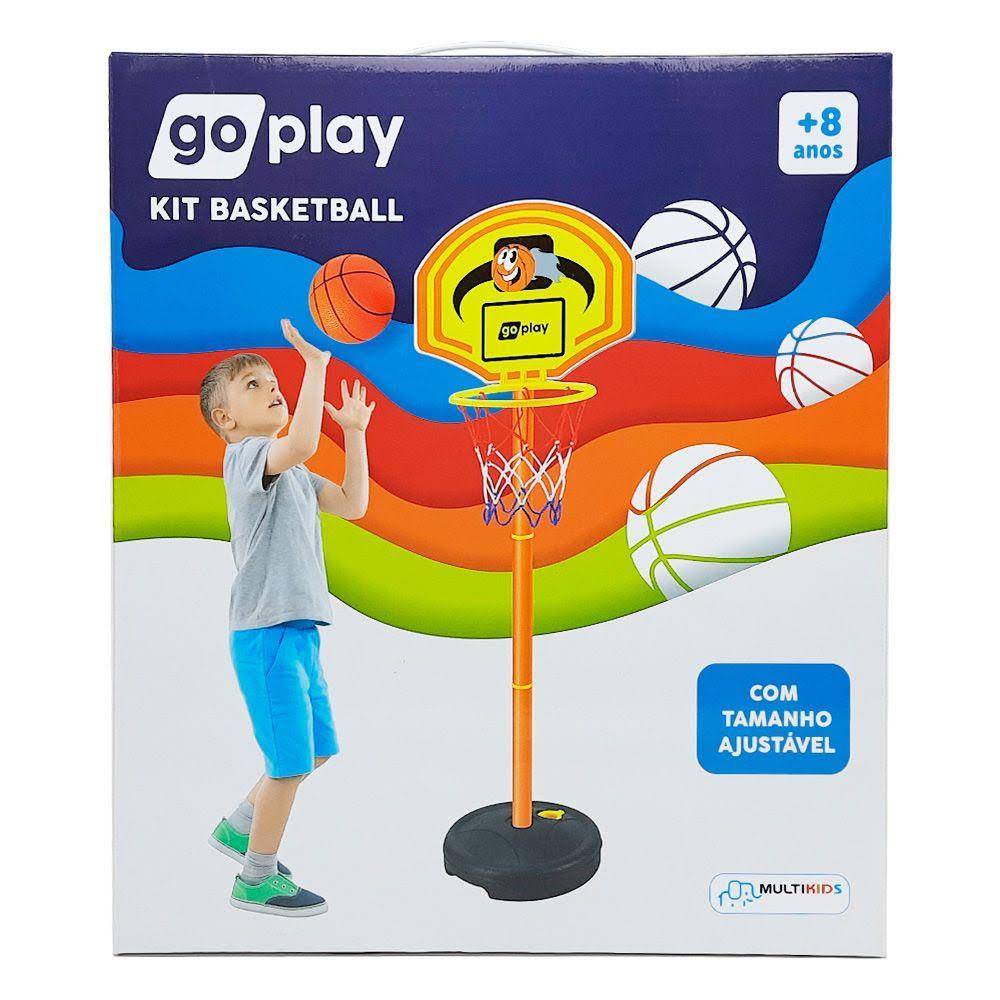 Basquete Radical com Altura Regulável DM Toys 105x139cm DMT5092