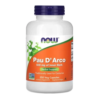 Pau D’arco 500mg Now Foods 250Veg Caps