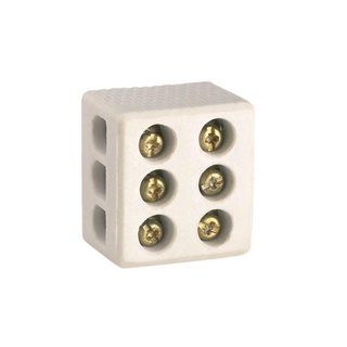 Conector tripolar de porcelana 1422-FP Lorenzetti