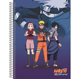 Caderno Naruto Shippuden 1 Matéria 80 Folhas - Shop Macrozao