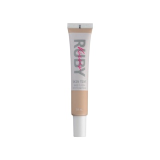 Base Facial Skin Tint Fluida Ruby Kiss Efeito Natural Cor 131 30ml