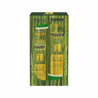 Kit Shampoo + Condicionador Novex Revitay Broto De Bambu