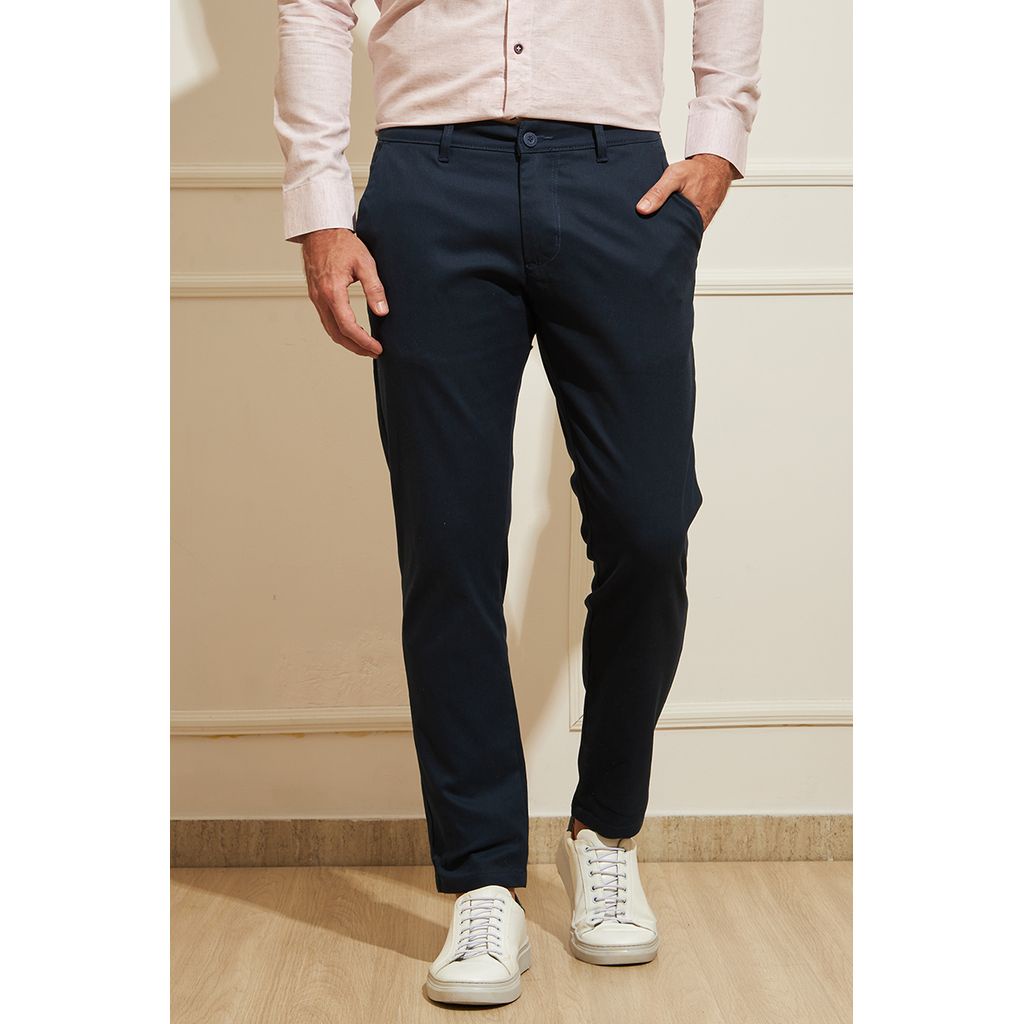Calça Chino Masculina Bolso Faca