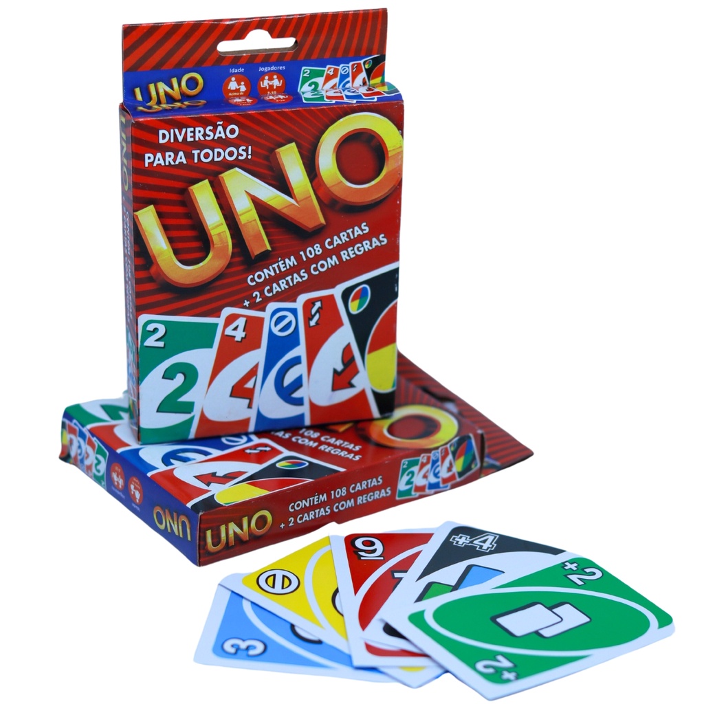 Kit De Jogos De Cartas Educativos Para Crianças Jogo Da Memória , Uno ,  Mico E Rouba Monte Baralho Infantil