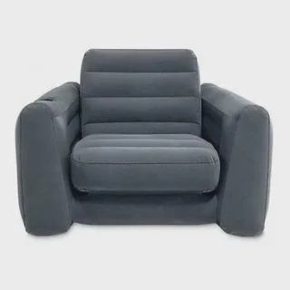 Sofá Poltrona Cama Colchão Intex Inflável C/ Capacidade 100Kg