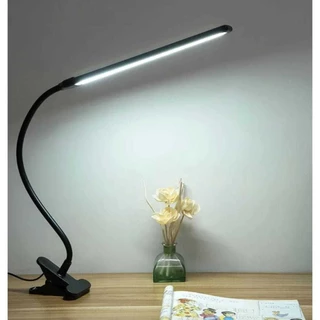 Luminária De Mesa Com Garra Leitura Usb Manicure Maquiagem Luz