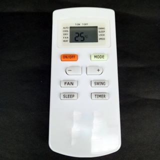 Novo controle remoto para ar-condicionado universal, substituição para gree  yx1f, ac a/c yx1f1 yx1f2