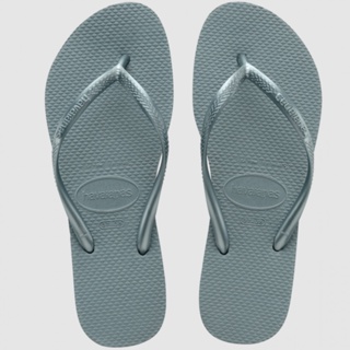 Chinelo Havaianas Slim Azul Prateado
