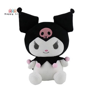 Kawaii kuromi brinquedos de pelúcia recheado de anime macio boneca