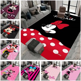 Disney Anime Cartoon Mickey Mouse Cute Carpet Living Room Sofá Alcatifa Cozinha Porta Do Dormitório Infantil Decoração Absorvente E Antiderrapante Personalizável5