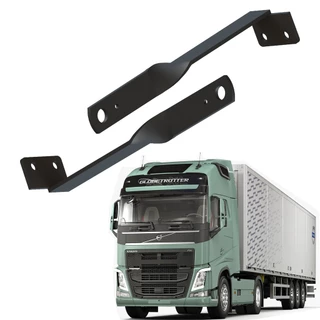 2 Suporte Traseiro para Antena Px Carona Motorista Novo Volvo Fh