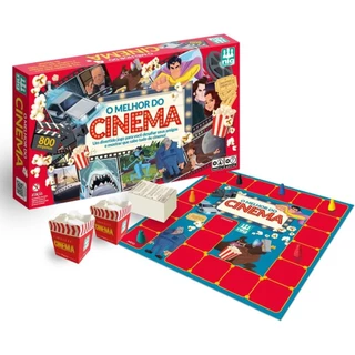 Jogo De Tabuleiro O Melhor Do Cinema C/ 800 Perguntas 1126 Nig Brinquedos