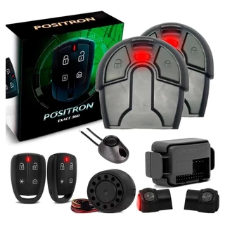 Kit Alarme de Carro Universal Positron Exact360 Com 2 Chave Cabeça Fiat