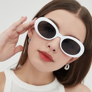 2023 Novo Estilo Coreano De Óculos De Sol Da Moda Oval Cat Eye For Women UV400