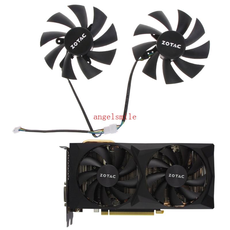 1 2PC 88mm GA92S2H GA92A2H 12V 4Pin Placa Gráfica Ventilador Resfriamento Para RTX2060 2060 SUPER Destruidor Da GPU HA