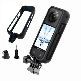 【 konouyo 】 Frame Capa Para Insta360 X3 Protetora Adaptador De Gaiola Plástica Acessórios De Câmera De Ação Insta 360 X3