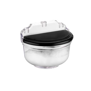 Saleiro de Cozinha Acrilico Com Tampa Transparente Cristal