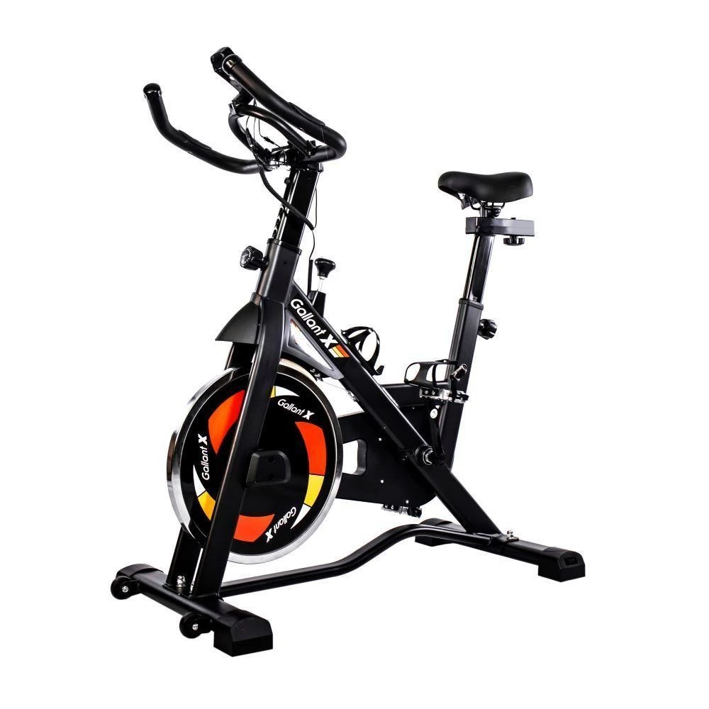 Bicicleta Ergométrica Gallant Elite X Spinning Roda De Inércia 8Kg Ate 110Kg Mecânica (GSB08HBTA-PT)