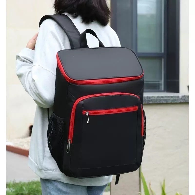 Mochila Térmica Impermeável Grande Capacidade Cooler Portátil Piquenique Quente Frio ANJGG