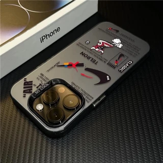 Capinha capa Fosco Anti-impac silicone Marcas de tendência para iPhone 7 8 11 12 13 14 15 16 pro max plus x/xs xr XS MAX