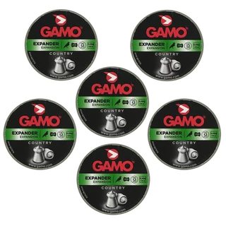 6x Chumbinho/Espingarda 4.5mm 250un Gamo Expander 7.56gr