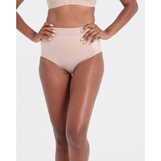 Calcinha Modeladora Cintura Alta Bege