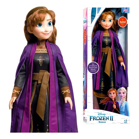 Boneca Disney Frozen 2 Anna Trajes de Arendelle - Hasbro