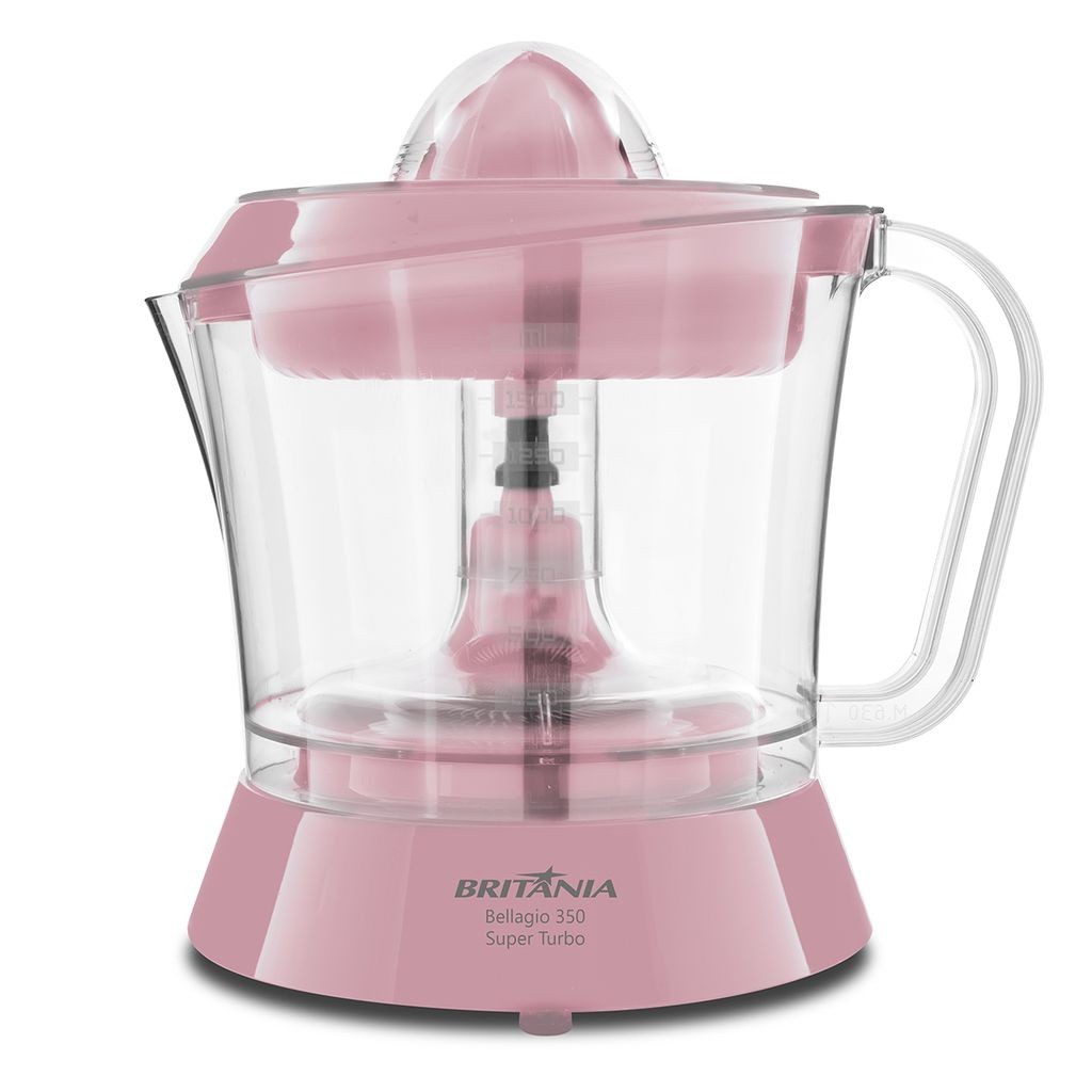 Espremedor de Fruta Britânia Bellagio 350RS Super Turbo 1,5L