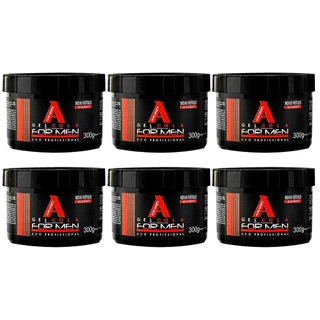 Kit 6x Gel Cola Incolor Profissional 300g Alfa Look's