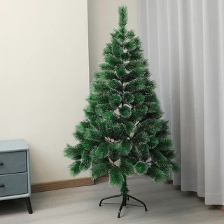 Arvore De Natal Pinheiro Pequena Luxo Verde Nevada - 120cm