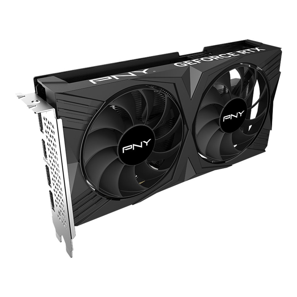 Placa de Vídeo PNY GeForce RTX 4060 Verto Dual Fan 8GB GDDR6 128 bits - VCG40608DFXPB1