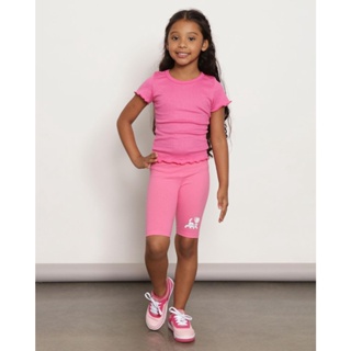 Bermuda Infantil Ciclista Disney Marie Rosa