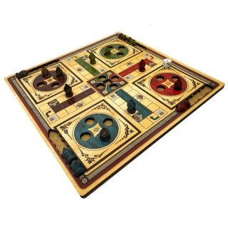 Jogo De Tabuleiro Ludo Clássic Linha Premium Brinquedo Divertido
