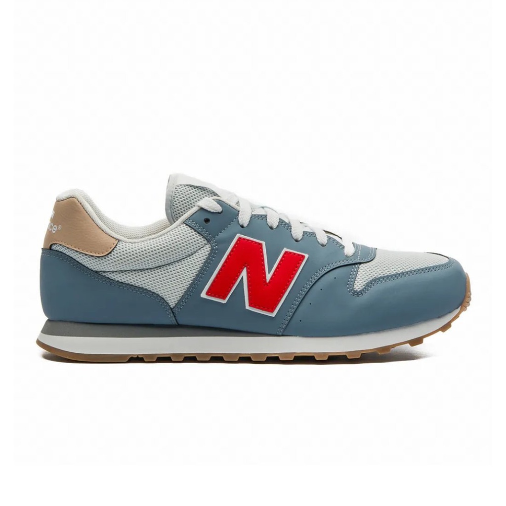 New balance 500 hot sale azul e amarelo