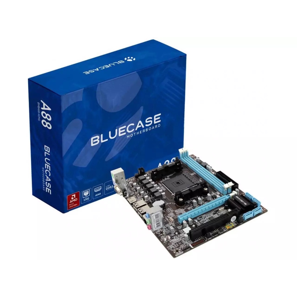 Placa Mae Am3/Am3+ Bluecase Bmb78-D2h Ddr3 16gb 10/100 Vga Hdmi