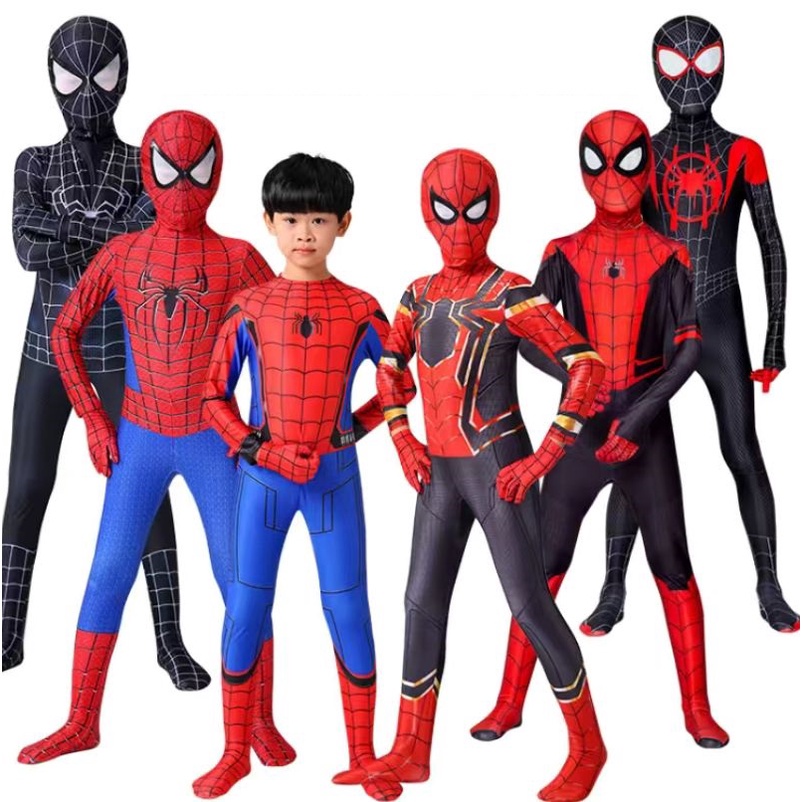 2-12 Anos De Idade Vestuário De Homem-Aranha Criança